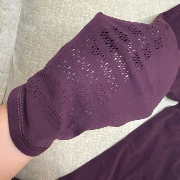 Lululemon Athletica Dark Purple Leggings - Picture 5 of 5
